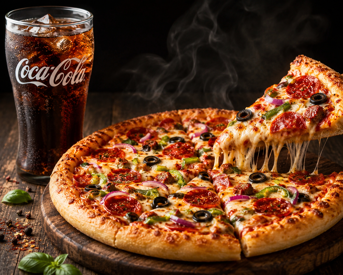 Pizza & Coke